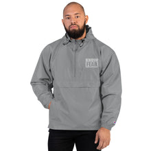 Load image into Gallery viewer, "Know Fear" Embroidered Champion Packable Jacket
